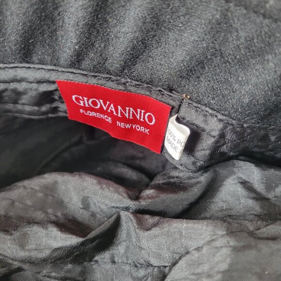 Vintage Style Giovannio Soft Black Velvet Bucket Hat - Picture 4 of 14